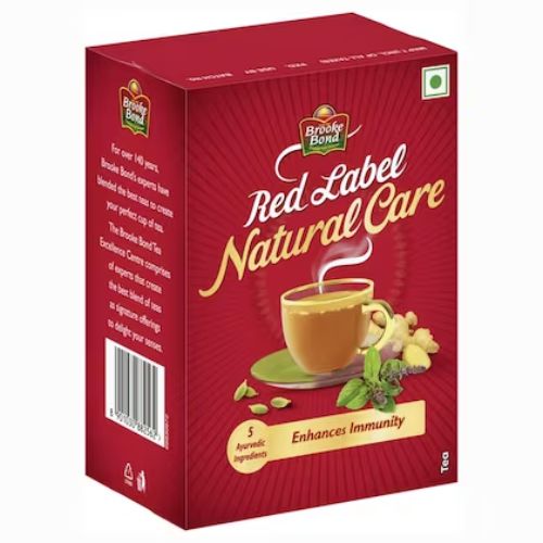 Red Label Tea Natural Care 500g carton Box