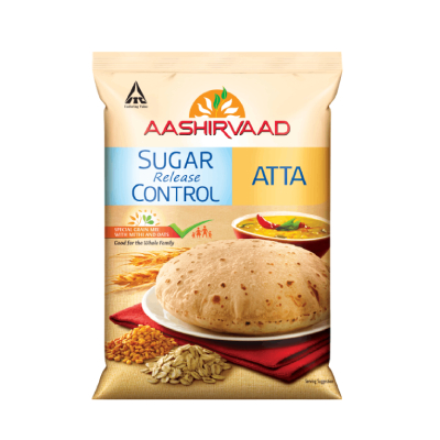 Sugar Release Control Aashirvaad Atta 1 kg